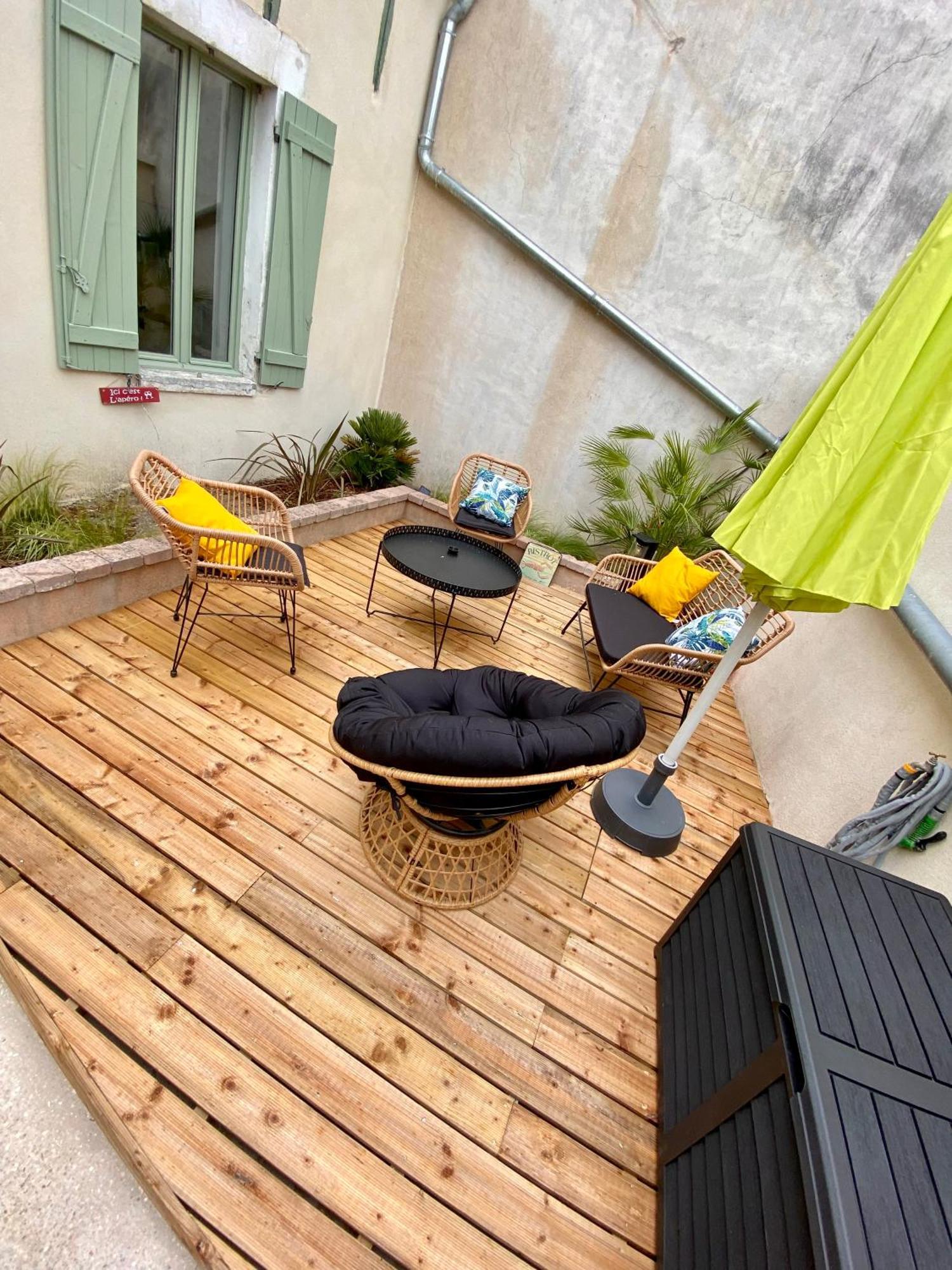 Superbe Appartement Terrasse Et Parking Gratuit Осер Екстер'єр фото
